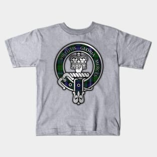 Clan Donnachaidh / Robertson Hunting Tartan Crest Kids T-Shirt